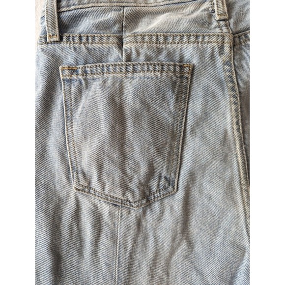 Joie Jeans Womens 28 Charan Step Hem Crop High Waist Straight Cotton Light Blue - Picture 3 of 10